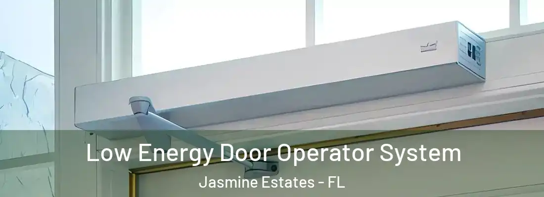  Low Energy Door Operator System Jasmine Estates - FL